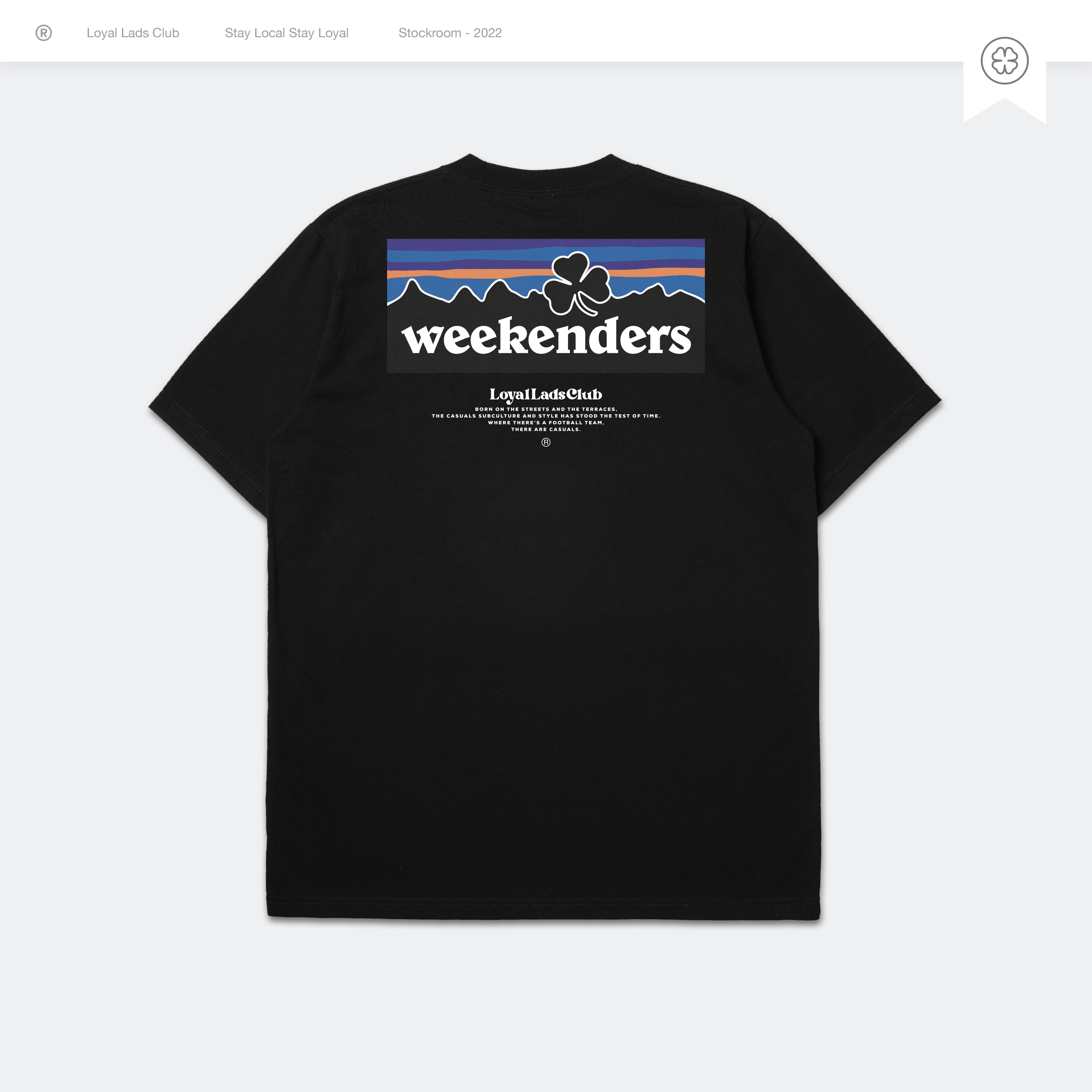 Tshirt - Weekenders Black - Thumbnail 2
